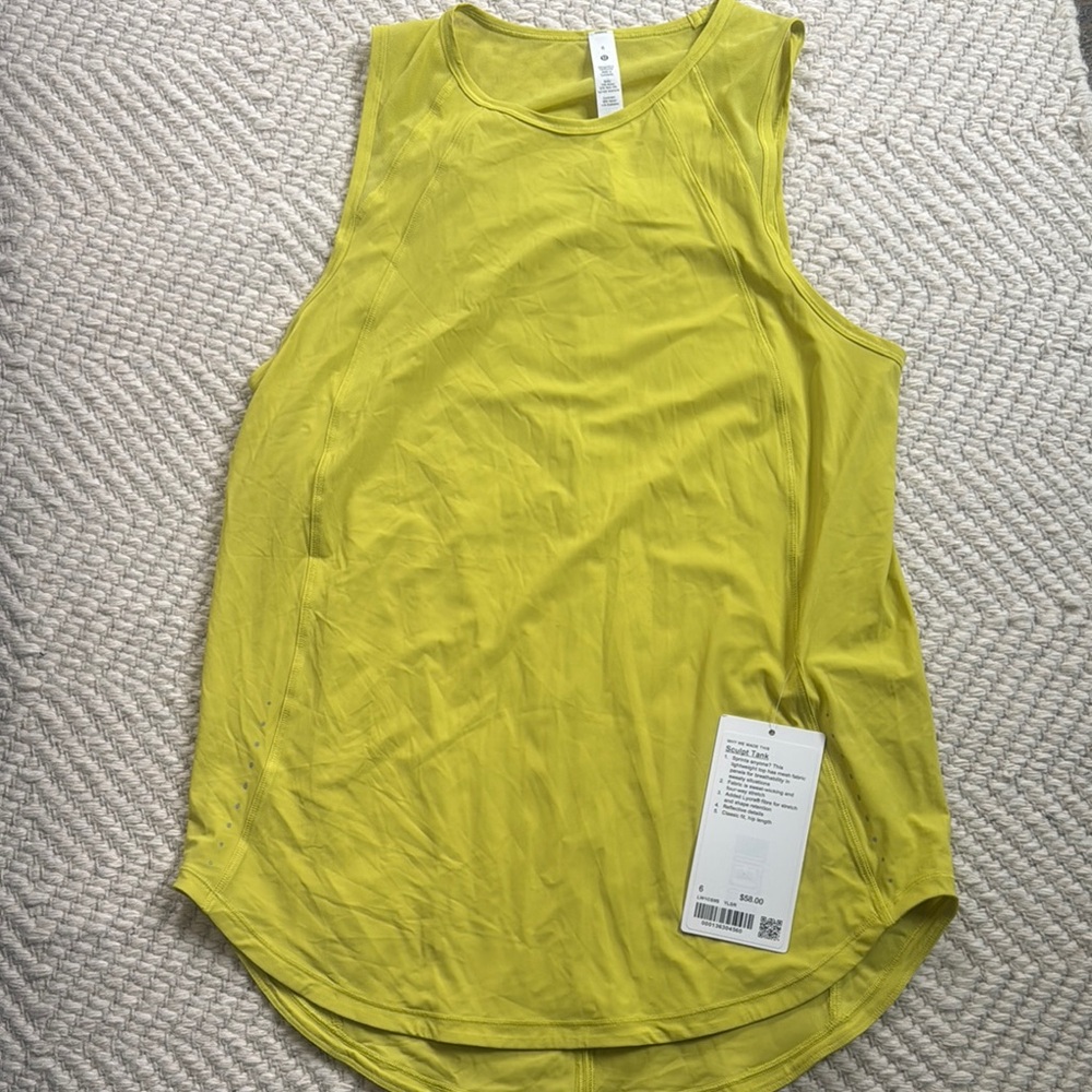 Lululemon Sculpt tank